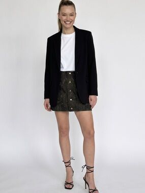 YSL Skirt Camouflage